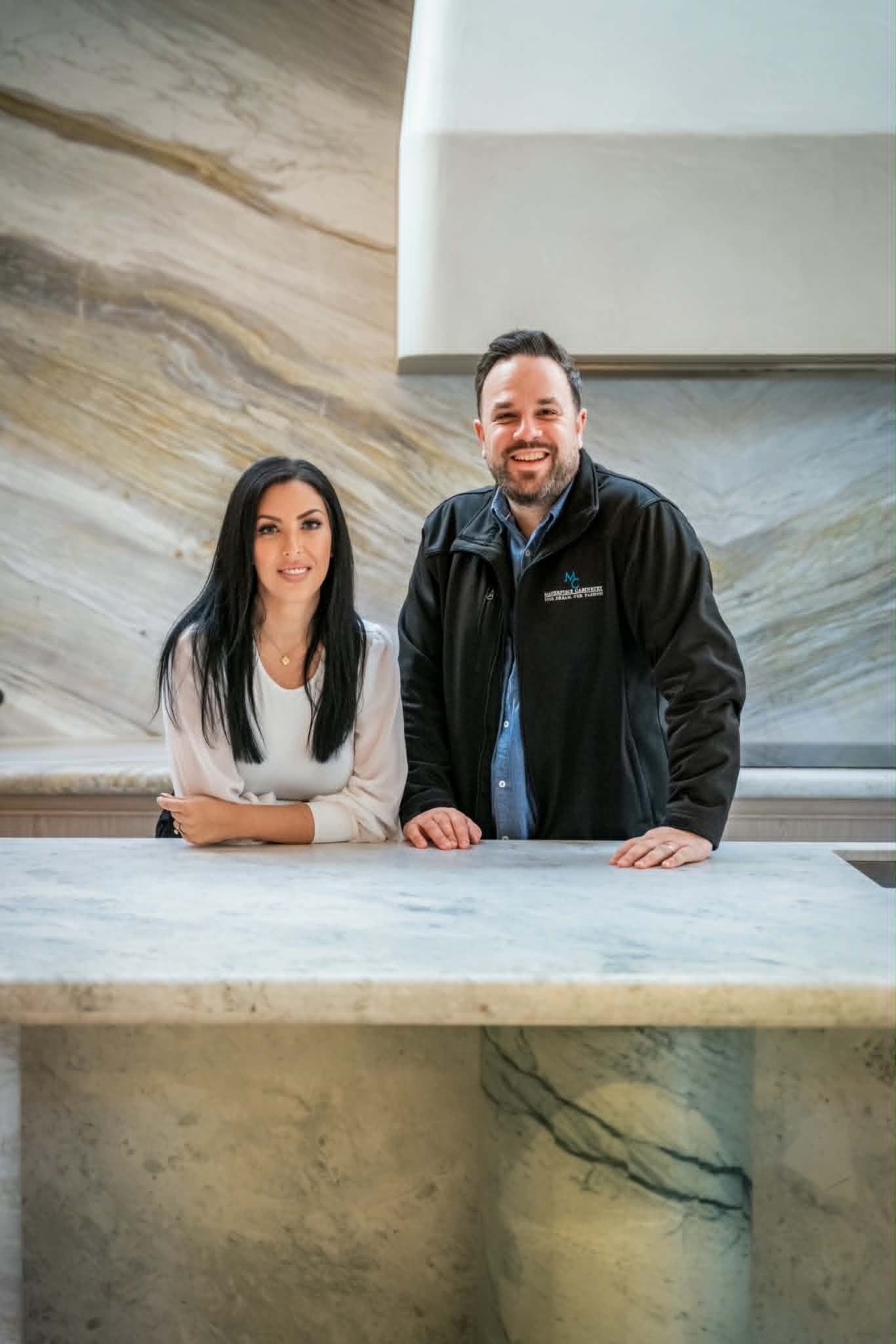 Masterpiece Cabinetry founders Stephanie and Steven